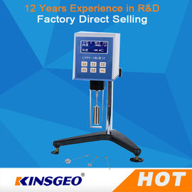 Viscometer de alta temperatura da indicação digital do LCD do luminoso com luminoso do LCD
