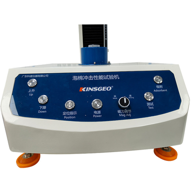 Instrumento de ensaio de impacto de vidro de tela Máquina de ensaio de compressão de esponja de espuma