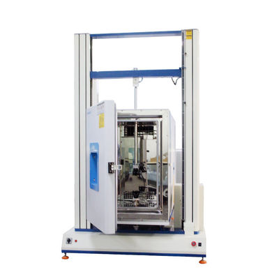 Máquina de ensaio universal de laboratório com câmara de ensaio de simulação climática do ambiente