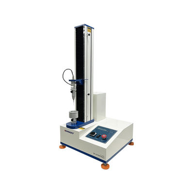 Máquina de ensaio universal de coluna única controlada por computador para utilização em laboratório; Teste de resistência à perfuração de papel de papel de alumínio
