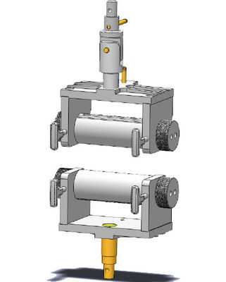 Instalação de teste de tração de tecido personalizada