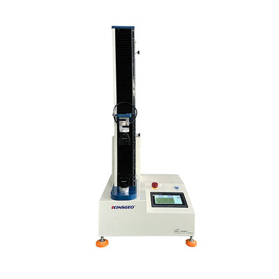 Máquina de ensaio de tração universal eletrônica de coluna única para ensaios de tração, descolamento, cisalhamento e flexão