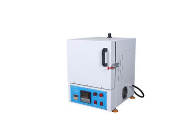 Forno de mufla elétrico de 1200 graus, forno do tratamento térmico de 220v 2.5kw