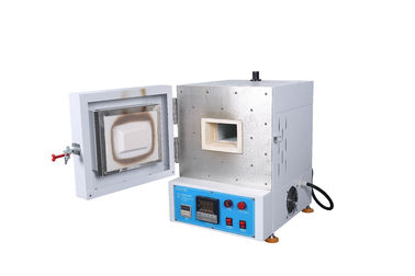 Forno de mufla elétrico de 1200 graus, forno do tratamento térmico de 220v 2.5kw